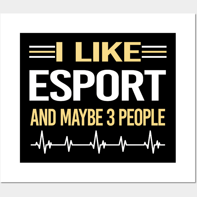 3 People Esports Wall Art by symptomovertake